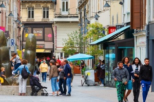 illustration 54 % des Français craignent une disparition des magasins de centre-ville 